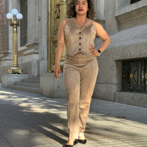 Conjunto Urban Cozy sastrero Beige